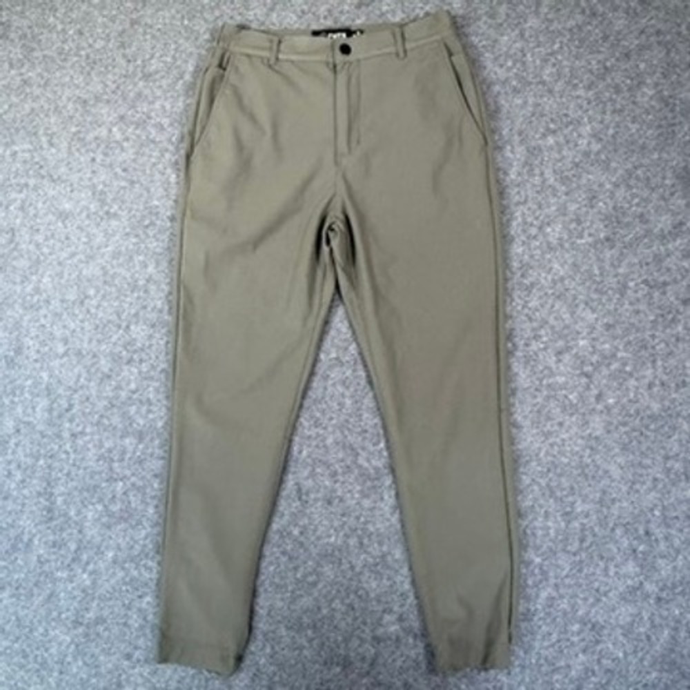 Cuts Clothing Jogger Pants Mens Medium M Olive Green Athletic Casual Performance